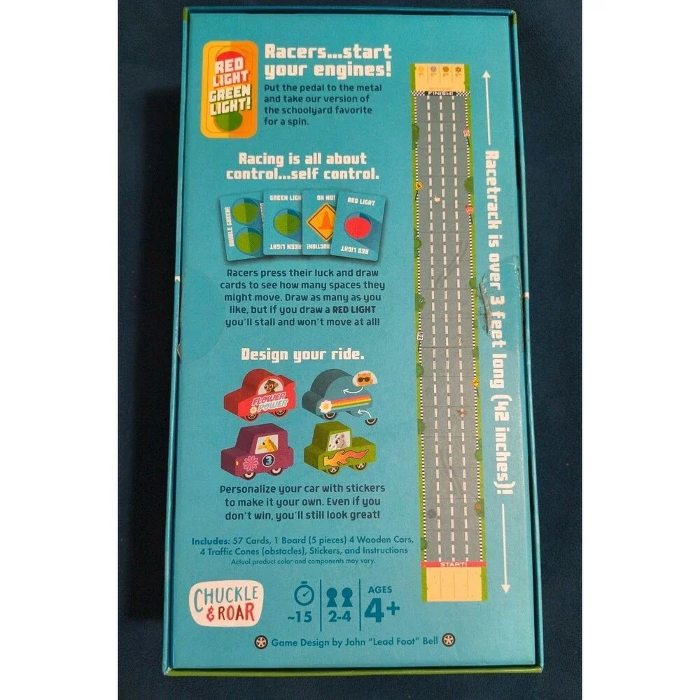 2020 Red Light Green Light A Press Your Luck Racing Game 100% Complete